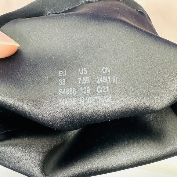 NIB Stuart Weitzman Genna 25 City US 7.5 Over-The-Knee Boots Black Suede $895 - Picture 6 of 9